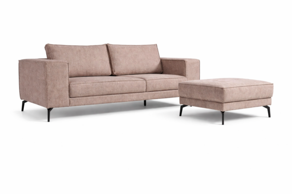 ספה תלת + הדום דגם עלמה