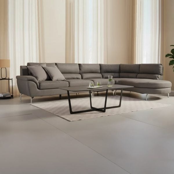 מערכת ישיבה פינתית בעלת סגנון מודרני דגם אמבסדור