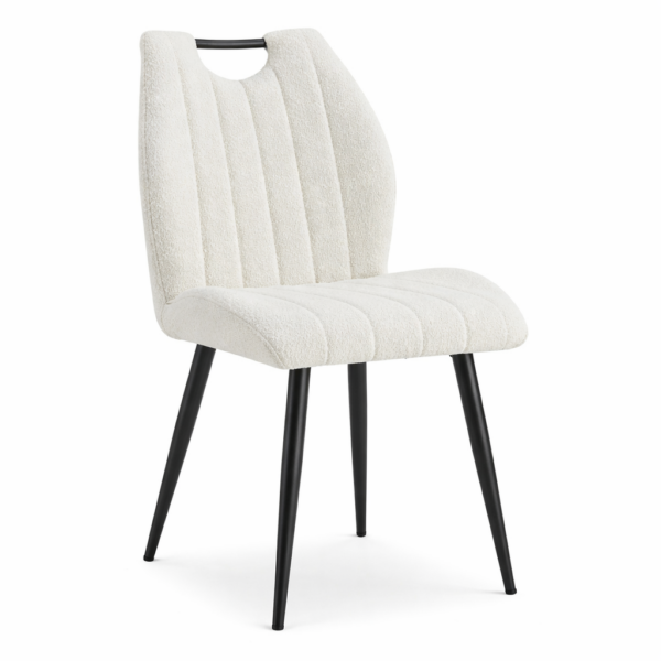 כיסא מעוצב דגם סולי בצבע אופוויט