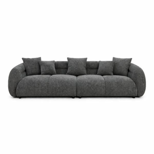 ספת רביצה מפנקת דגם פראדו בצבע אפור כהה