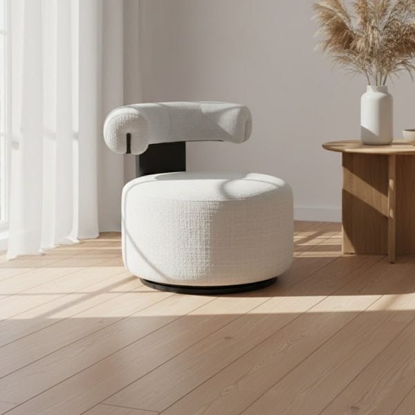 כורסא מעוצבת מסתובבת דגם נידוס