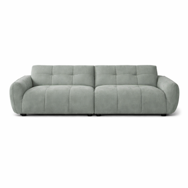 ספת רביצה מעוצבת דגם ולורה - צבע אפור