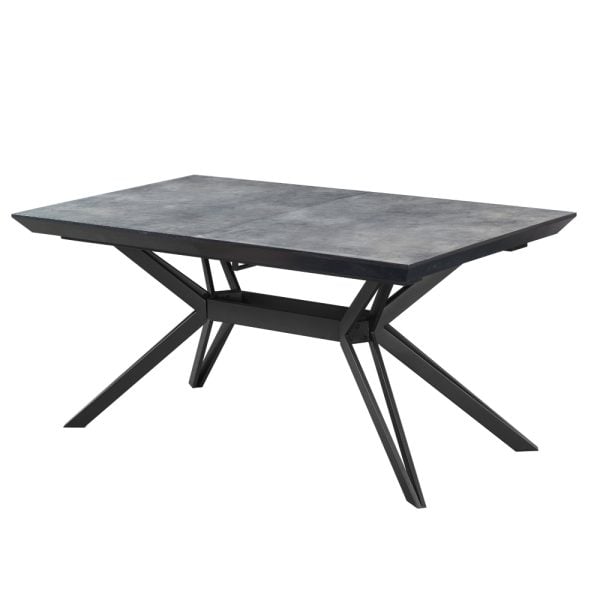 שולחן אוכל דגם ארקו - דמוי בטון