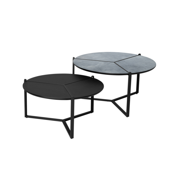 סט שולחנות מעוצבים דגם בונסאי - דמוי בטון