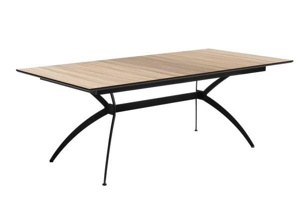 שולחן אוכל מלבני נפתח דגם דרמור - עץ טבעי